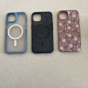 3 pack of IPhone 13 cases.